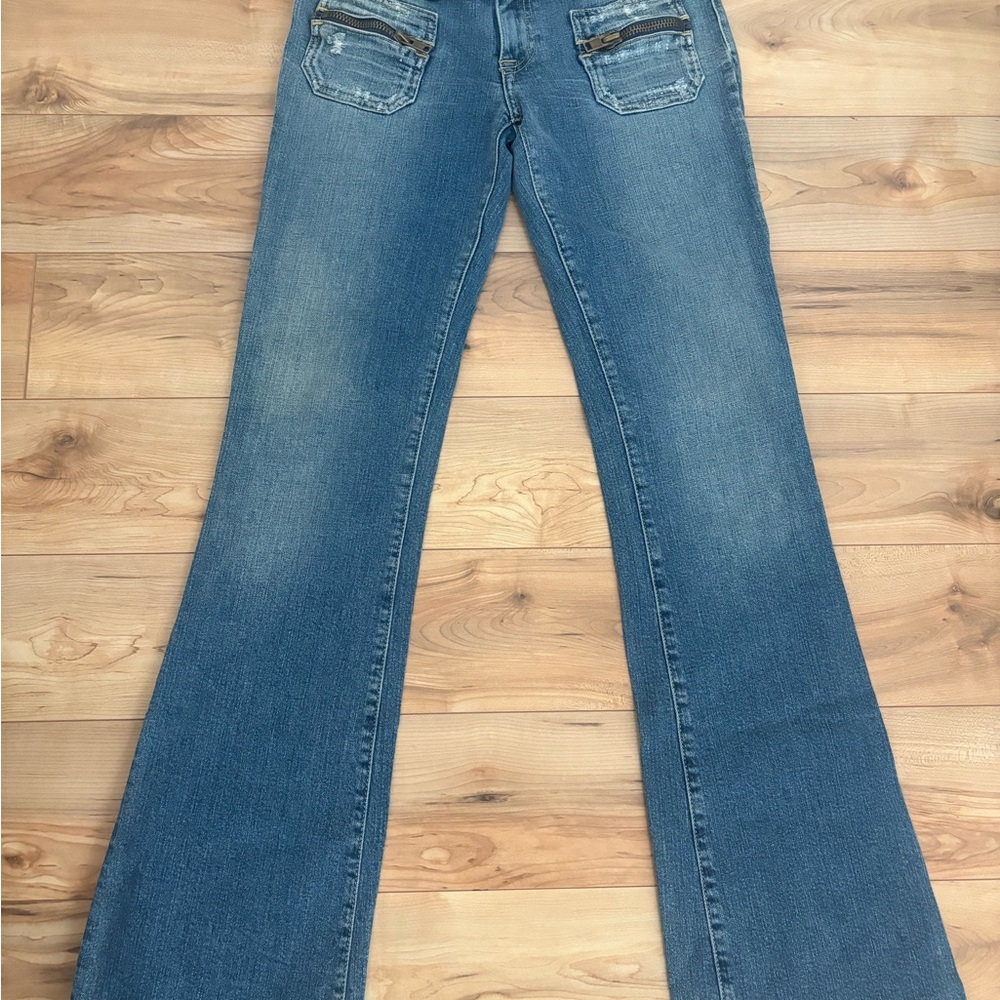 Hudson Jeans Light Blue Flare Denim